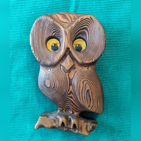 MCM Carved Owl - Picture 2 of 10